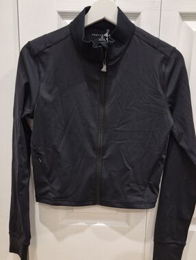 Travis Mathew Women's Charcoal Zip-Front Bomber Jacket